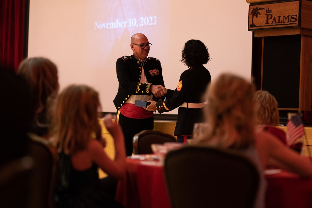 3d Marine Division Marines, Sailors attend CALTRAP Kid's Ball 2023