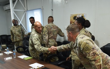 FLTCM Walters Oversees NCO-Led Operation Brief at Joint Training Center Jordan