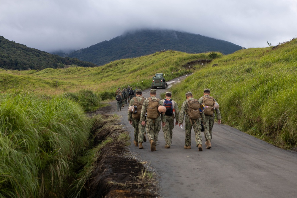 It’s all Coming Together-Japan Ground Self-Defense Force, U.S. Marines, and Sailors prepare for ADR at Kirishma Training Area, Japan.