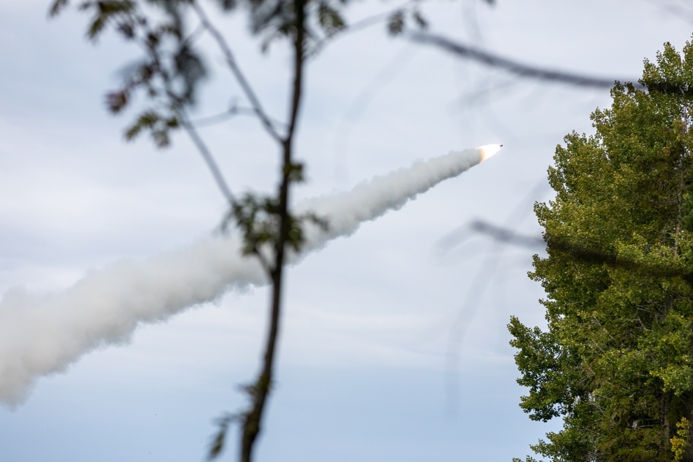 HIMARS crews conduct live-fire exercise with NATO allies in Estonia