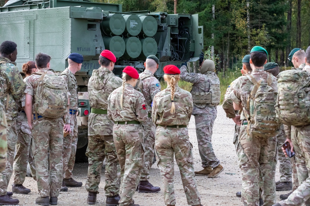 HIMARS crews conduct live-fire exercise with NATO allies in Estonia