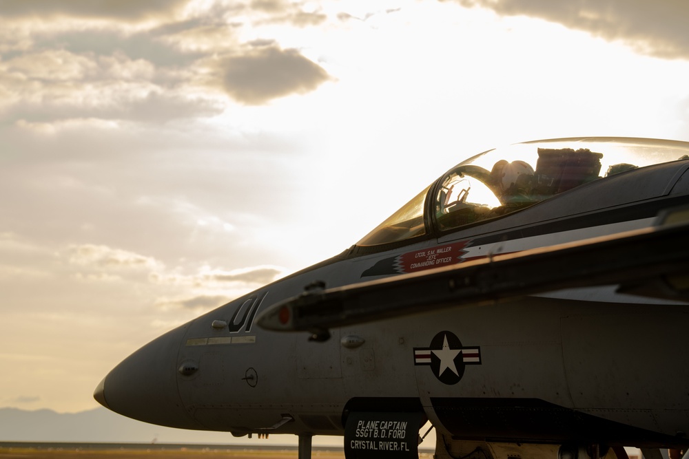 Farewell Silver Eagles! Marine Fighter Attack Squadron 115 Fly Off Marine Corps Air Station Iwakuni