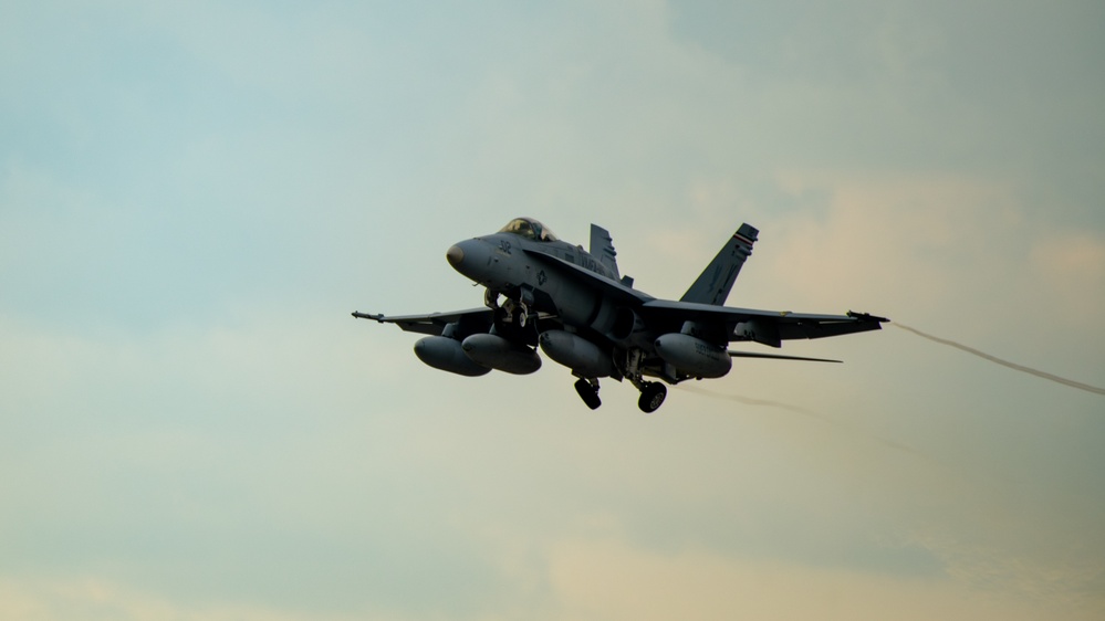 Farewell Silver Eagles! Marine Fighter Attack Squadron 115 Fly Off Marine Corps Air Station Iwakuni