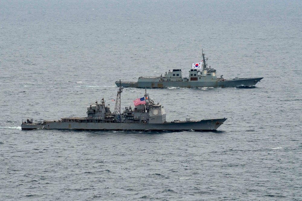 U.S., Korea navies hold bilateral exercise ahead of 70-year milestone