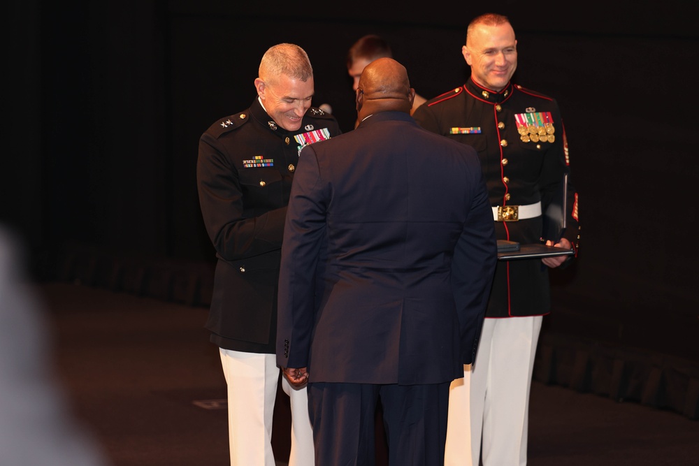 Carl E. Shelton Jr. retires as Deputy Inspector General of the Marine Corps