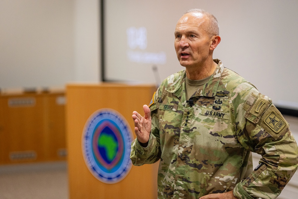 41st Army Chief of Staff Visits U.S. Africa Command