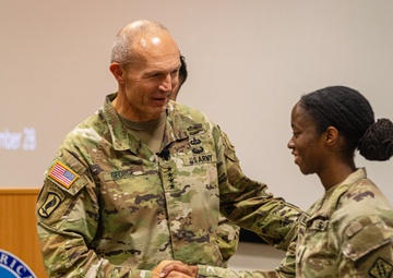 41st Army Chief of Staff Visits U.S. Africa Command