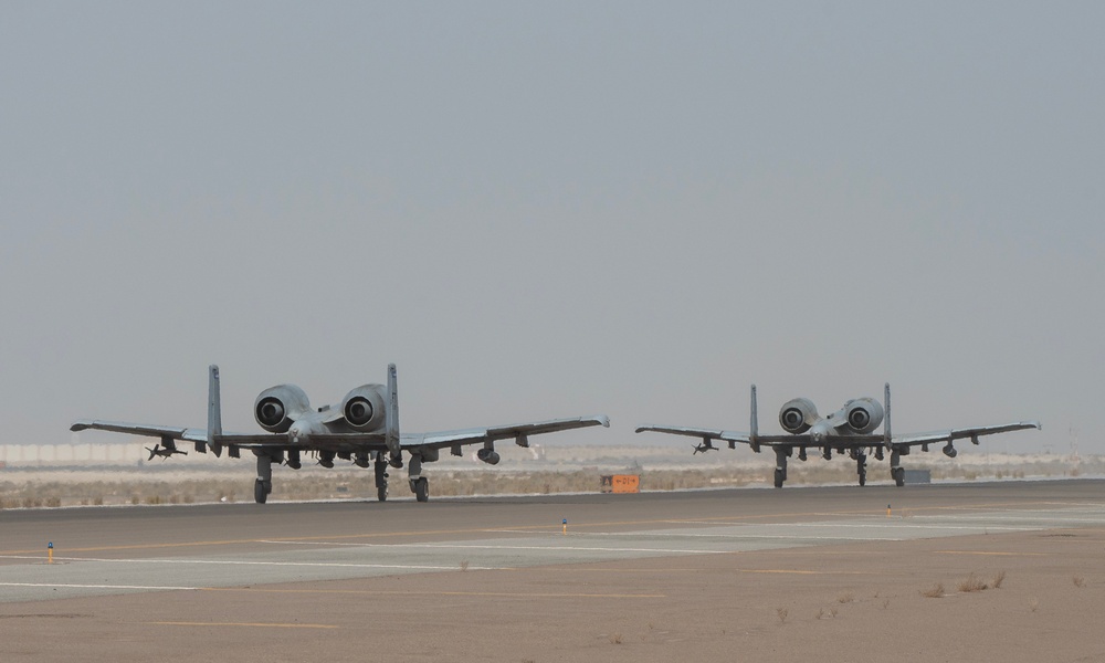 75 EFS A-10s participate in large force exercise