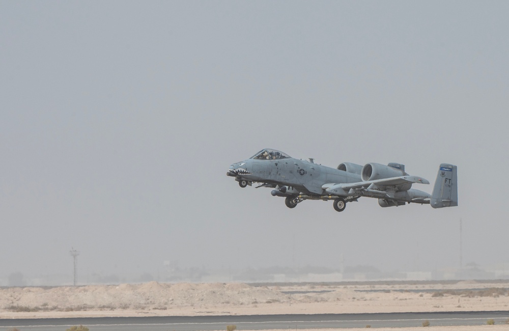 75 EFS A-10s participate in large force exercise
