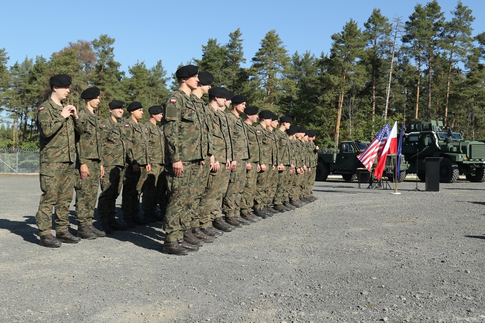 3rd Infantry Division attends Ribbon-Cutting Ceremony in Poland