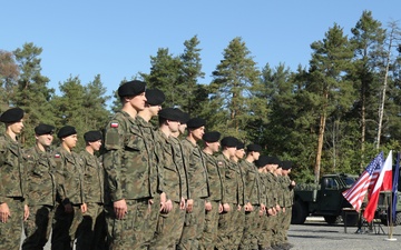 3rd Infantry Division attends Ribbon-Cutting Ceremony in Poland