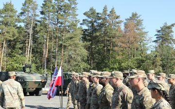 3rd Infantry Division attends Ribbon-Cutting Ceremony in Poland