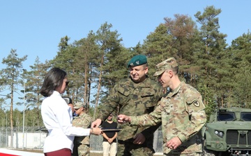 3rd Infantry Division attends Ribbon-Cutting Ceremony in Poland