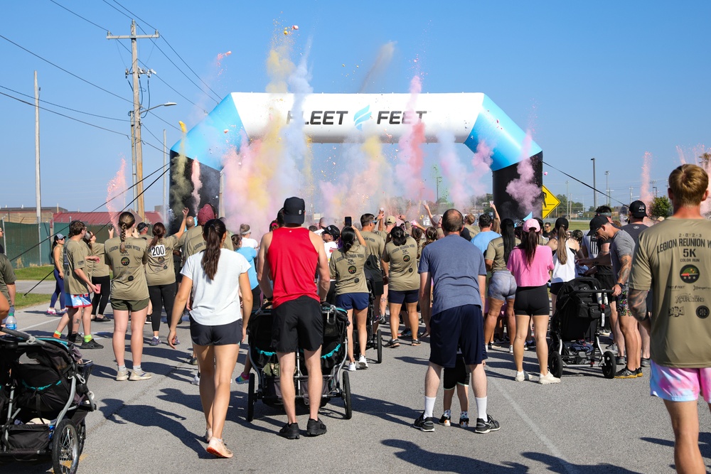 5th SFG(A) Annual Reunion Week Color Run