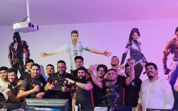 Gafsa Sports youth E-sport team winning the Tunisian E-sport Championship