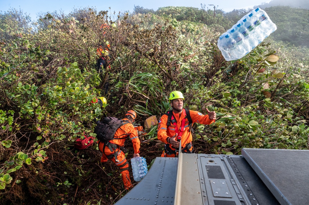 JTF-Bravo Soldiers, Airmen respond to crashed Panamanian aeronaval helicopter