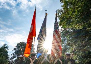 Colors marching into the sun