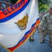 Army ROTC flag bearer