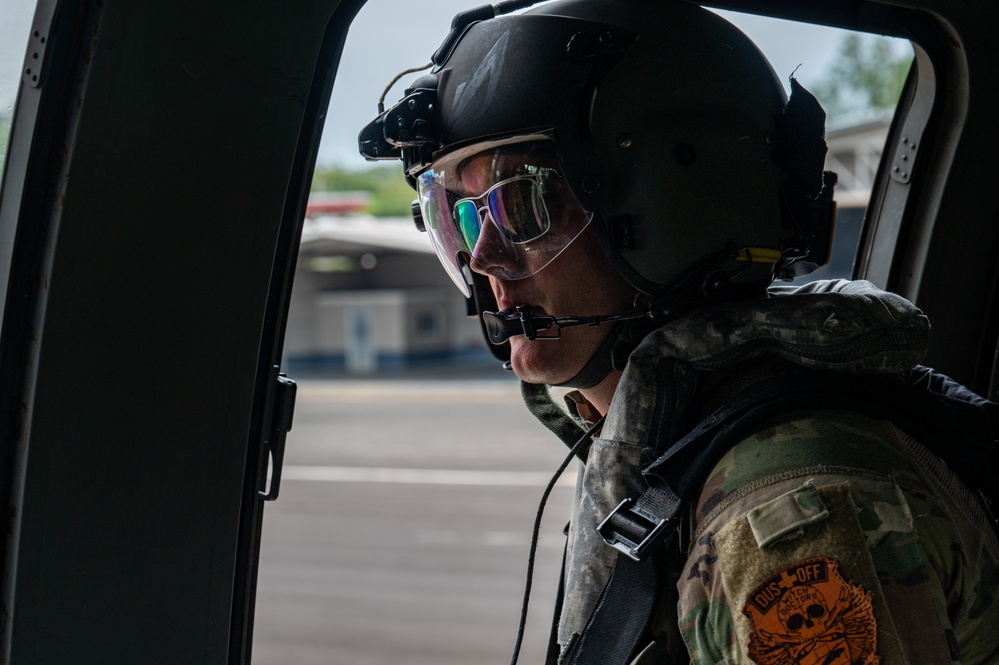 JTF-Bravo Soldiers, Airmen respond to crashed Panamanian aeronaval helicopter