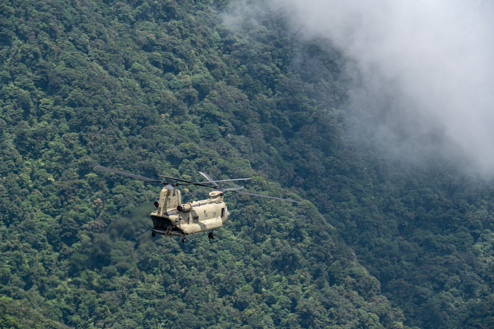 JTF-Bravo Soldiers, Airmen respond to crashed Panamanian aeronaval helicopter