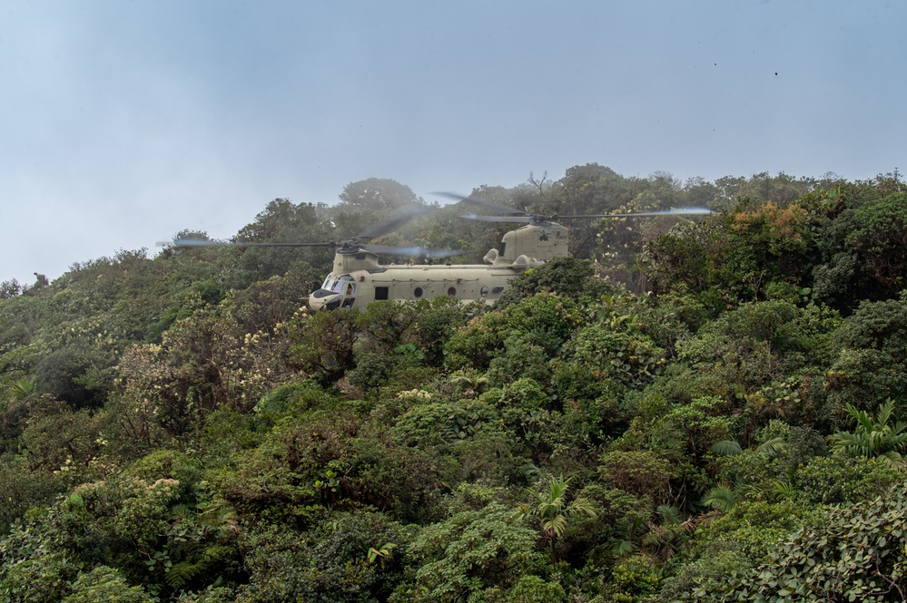 JTF-Bravo Soldiers, Airmen respond to crashed Panamanian aeronaval helicopter