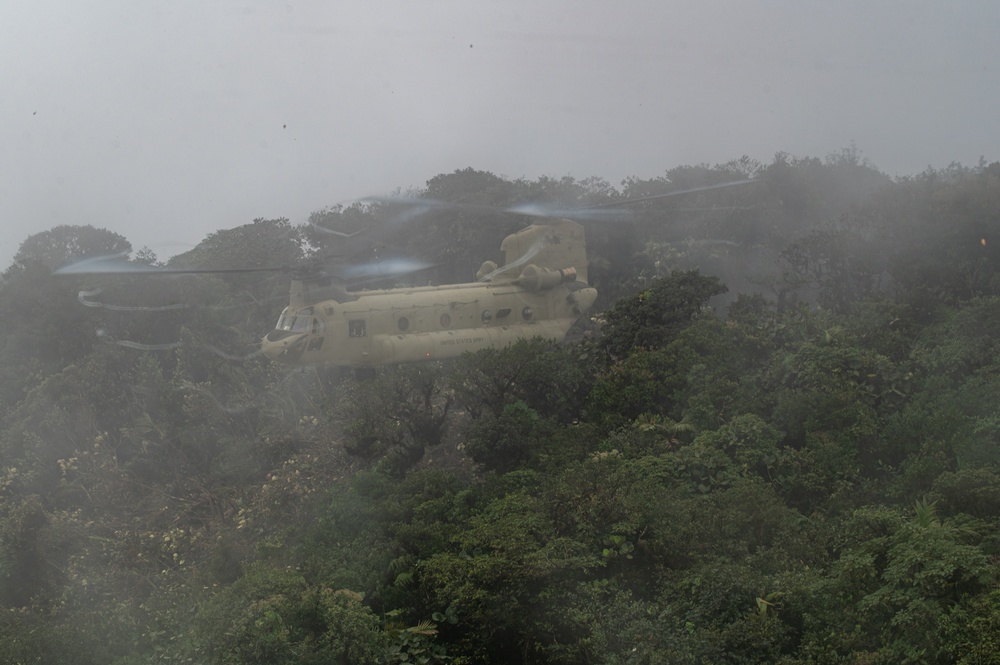 JTF-Bravo Soldiers, Airmen respond to crashed Panamanian aeronaval helicopter