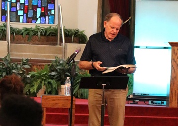 Main Post Chapel hosts devotional focused on encouragement, resiliency