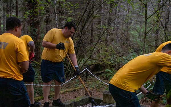 TRFB Chief Selectees Clean Gavesite