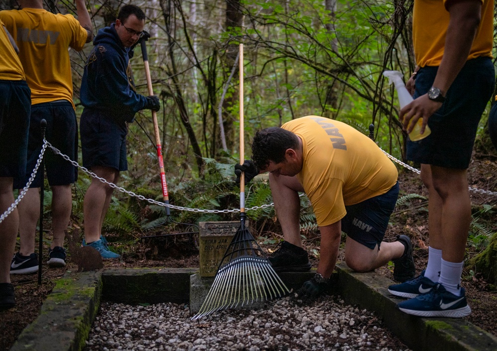 TRFB Chief Selectees Clean Gavesite