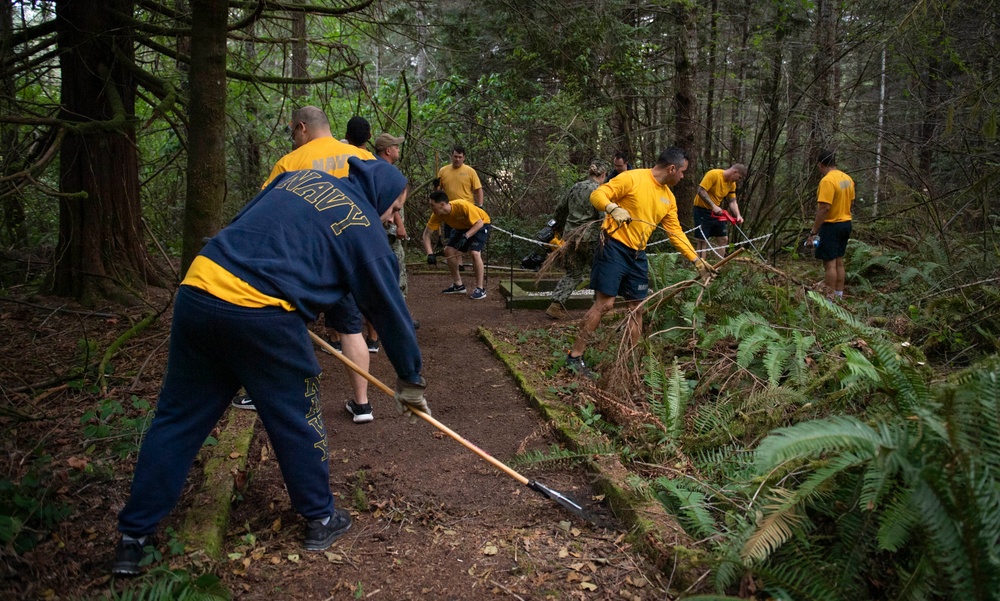 TRFB Chief Selectees Clean Gavesite