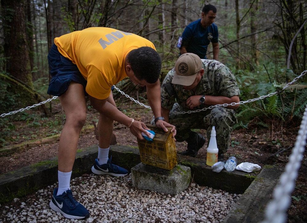 TRFB Chief Selectees Clean Gavesite