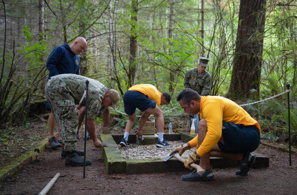 TRFB Chief Selectees Clean Gavesite