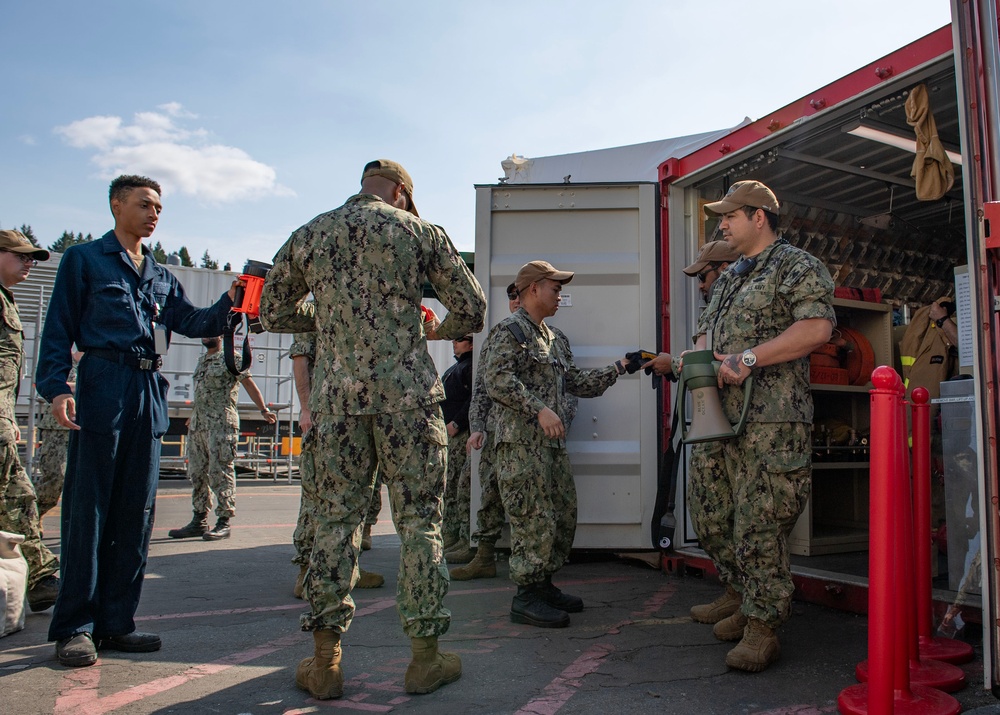 TRFB and USS Maine Sailors Train with NRNW Fire and Emergency Services