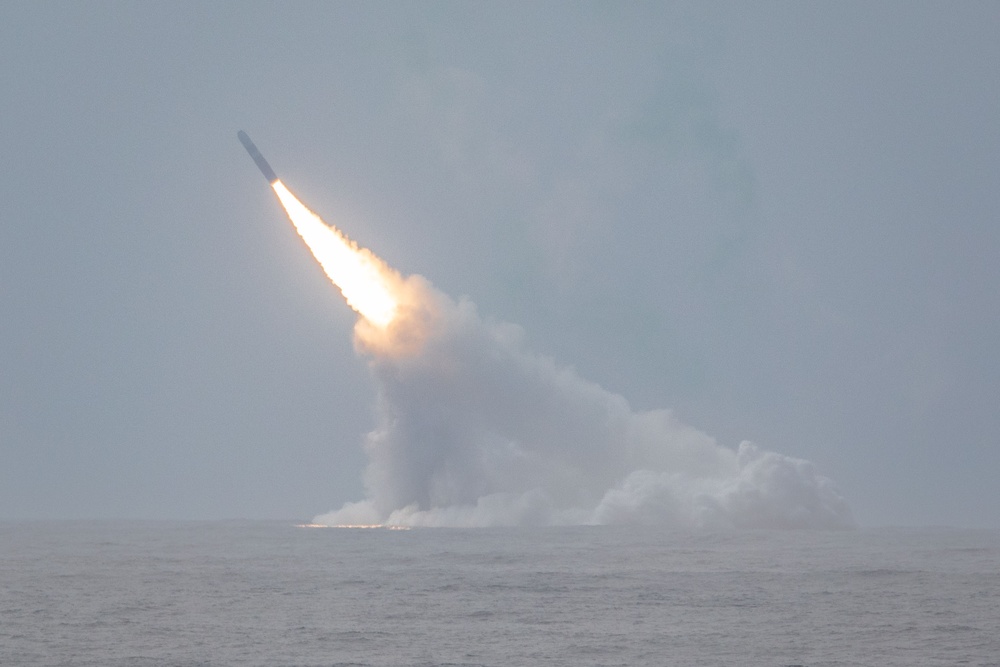 USS Louisiana Successfully Completes Final DASO Launch, Proves Readiness of Strategic Weapons System