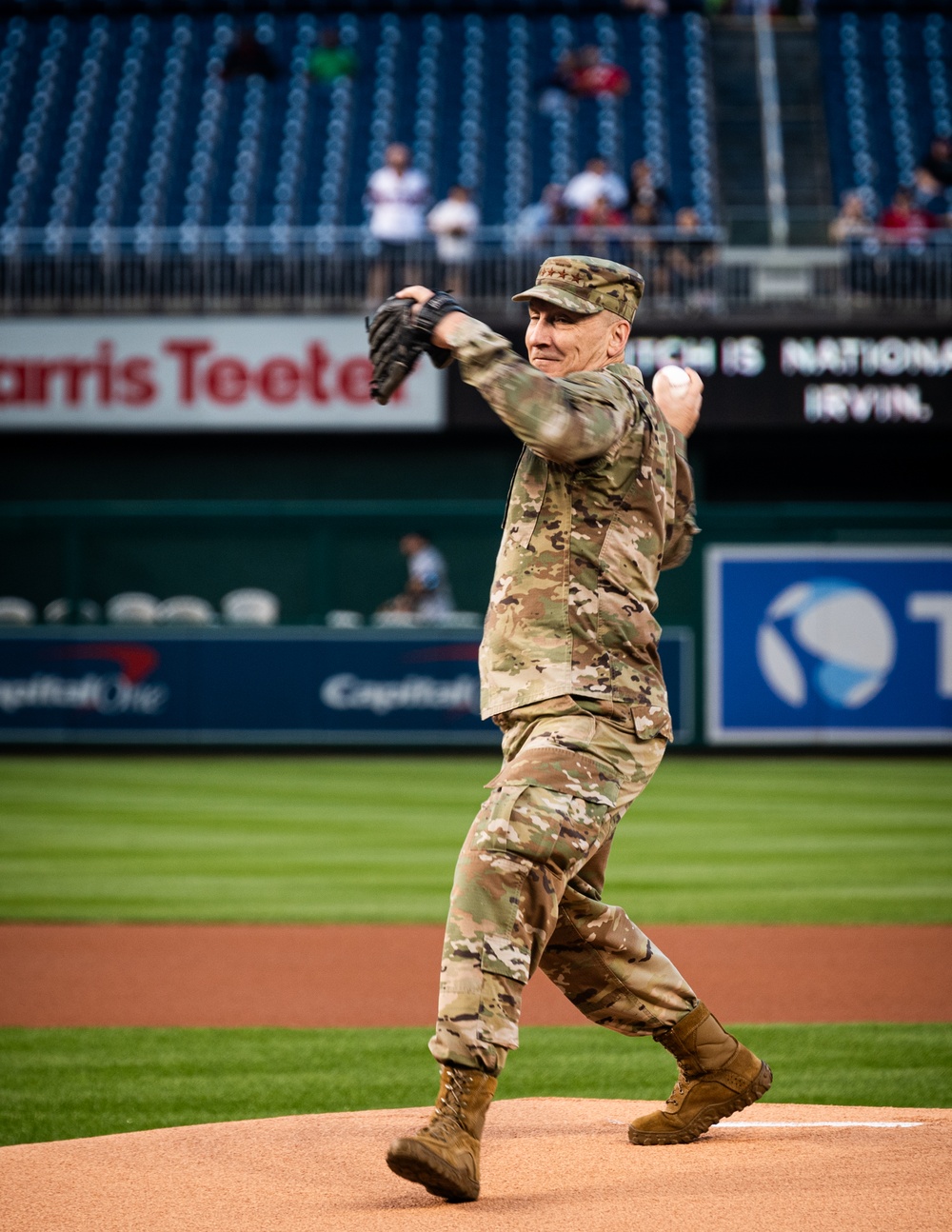 VCSAF leads Air Force Night at Nationals Park, Washington D.C.