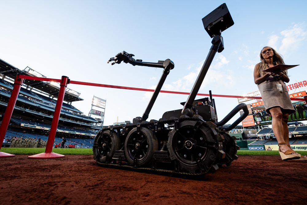 VCSAF leads Air Force Night at Nationals Park, Washington D.C.