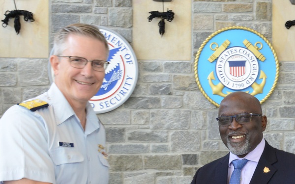 Barbados Defence Force delegation visits US Coast Guard Headquarters