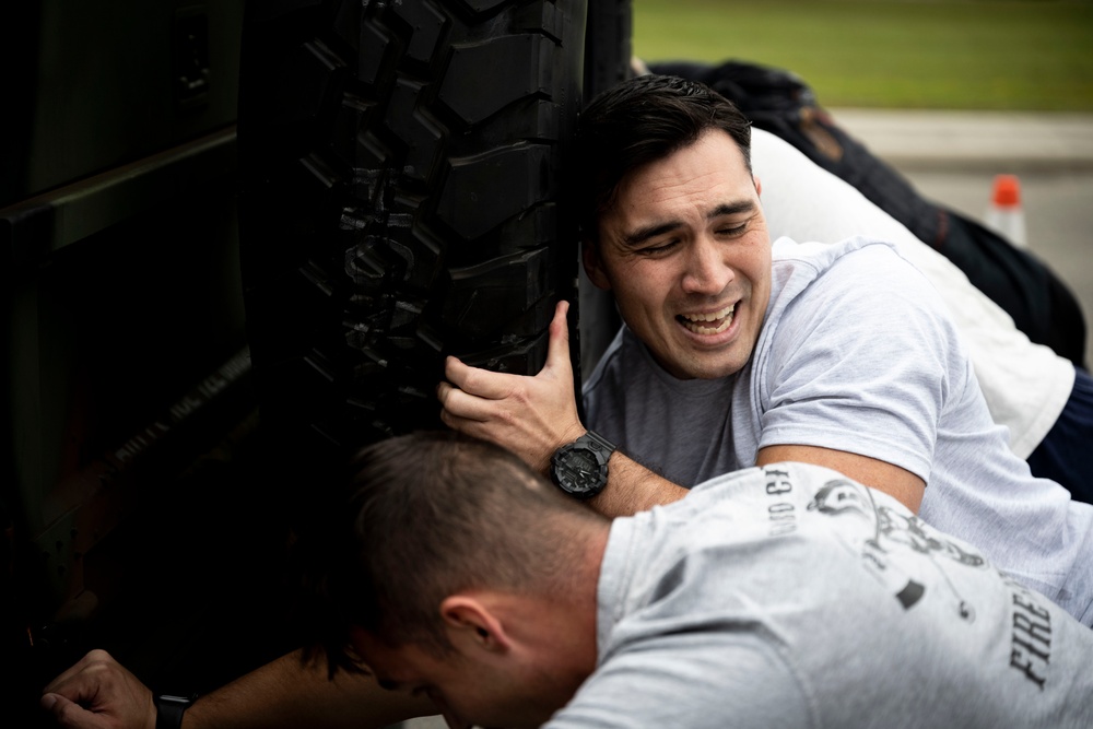 4 FW Airmen participate in battle of the badges