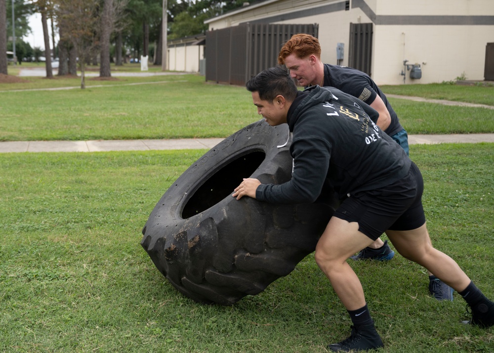 4 FW Airmen participate in battle of the badges