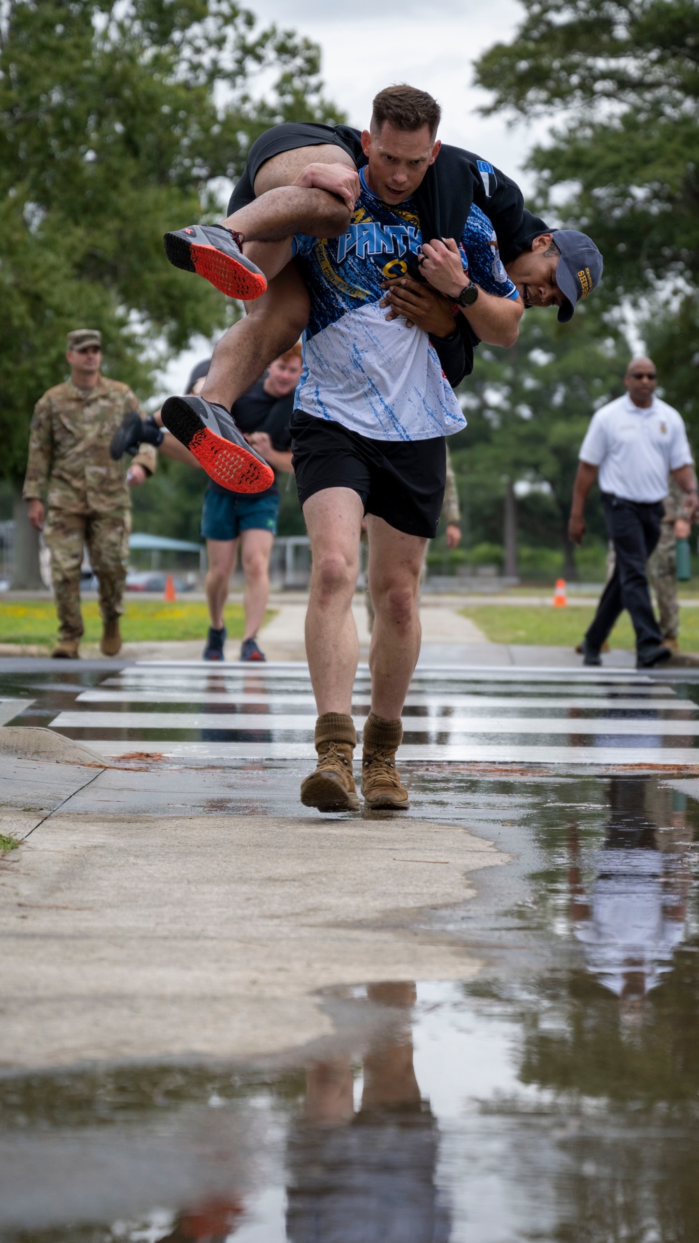 4 FW Airmen participate in battle of the badges