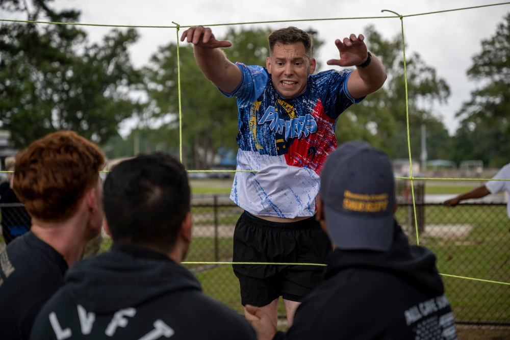 4 FW Airmen participate in battle of the badges