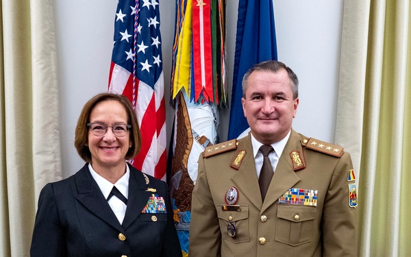 Readout of U.S. Vice Chief of Naval Operations Adm. Lisa Franchetti’s Meeting with Romania’s Chief of Defense Staff Gen. Daniel Petrescu