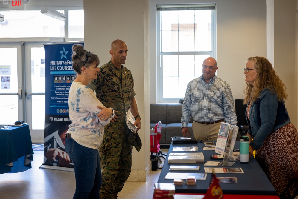 Marine Corps Air Facility Quantico hosts a suicide prevention event