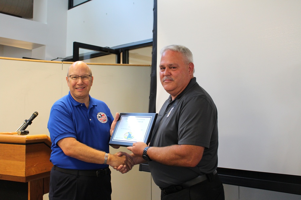 Arnold Community Council recognizes service of Arnold AFB first responders.