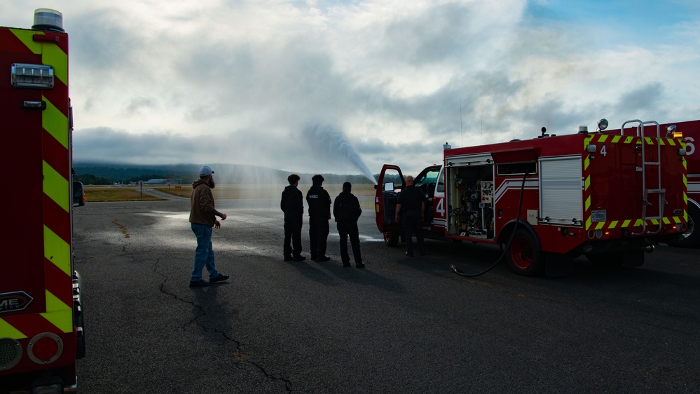 104th Fighter Wing welcomes local high school students