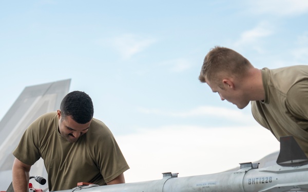 3rd Wing participates in William Tell 2023 F-22A Raptor weapons load competition