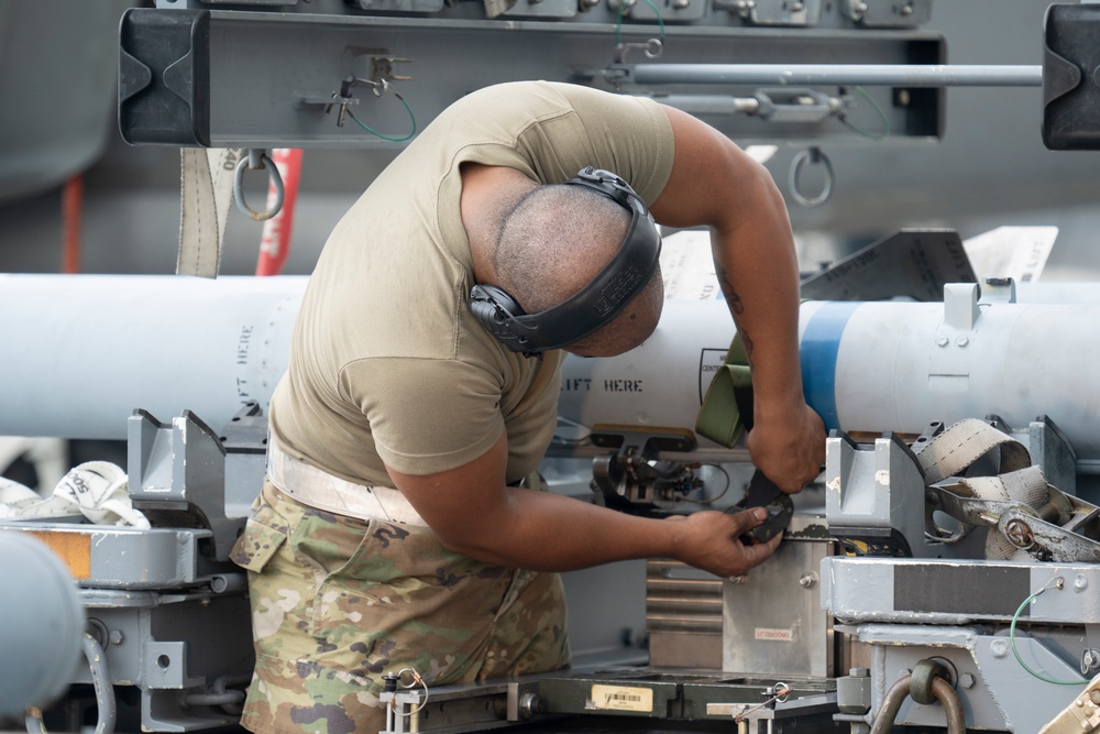 3rd Wing participates in William Tell 2023 F-22A Raptor weapons load competition