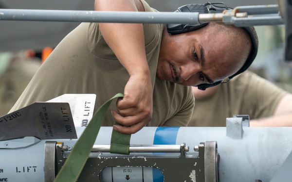 3rd Wing participates in William Tell 2023 F-22A Raptor weapons load competition