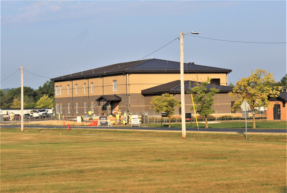 September 2023 construction operations of $11.96 million transient training brigade headquarters at Fort McCoy