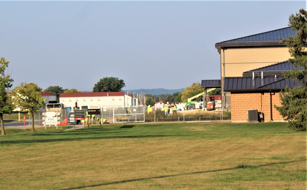 September 2023 construction operations of $11.96 million transient training brigade headquarters at Fort McCoy